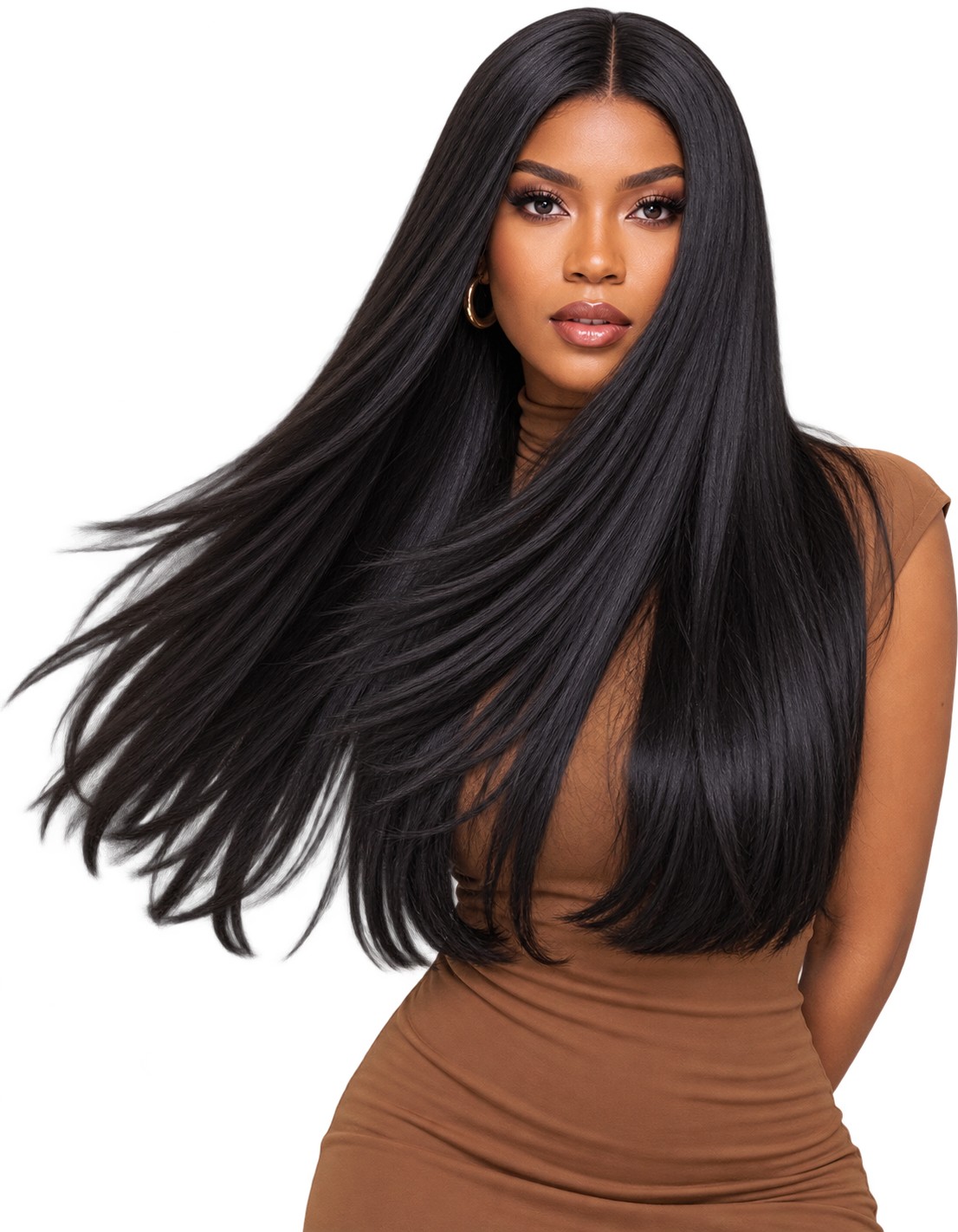 Bespoke Wigs hairstyle inspiration: The soft expression